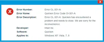 QuickBooks Error OL-301